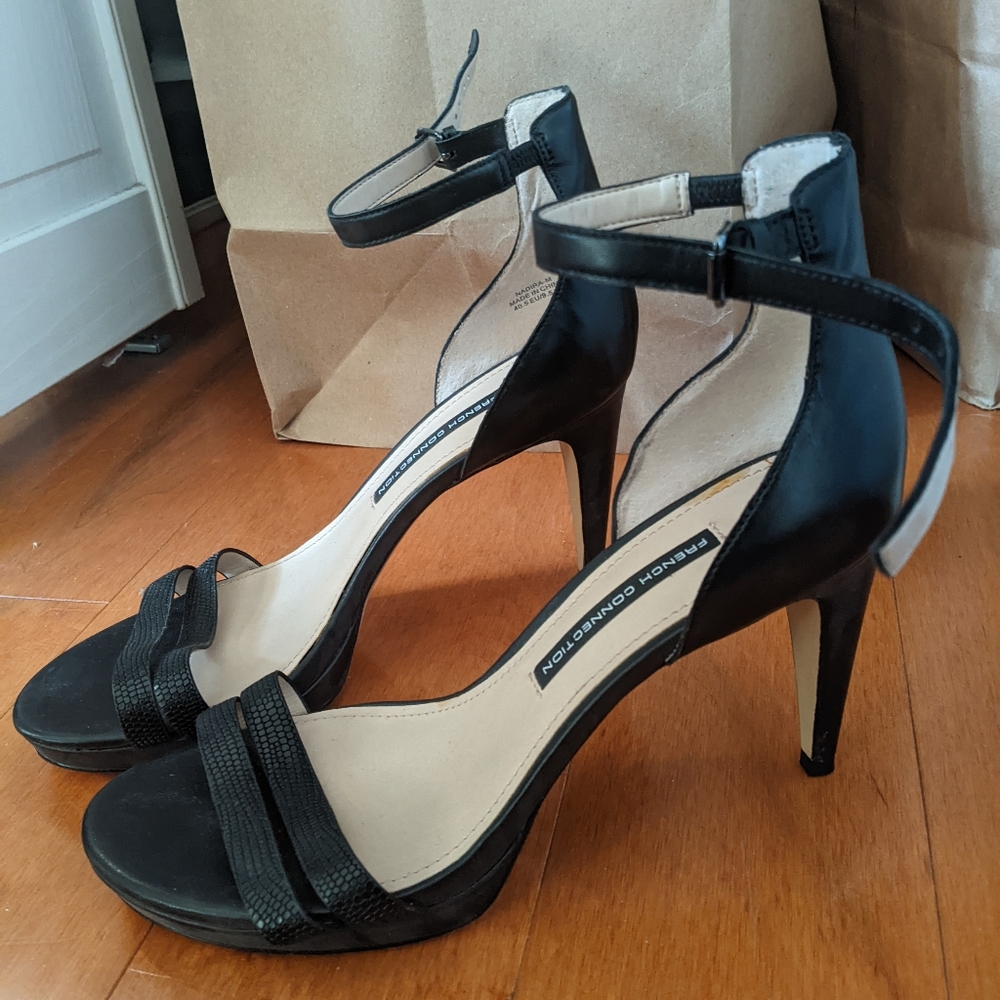 Black French Connection heels